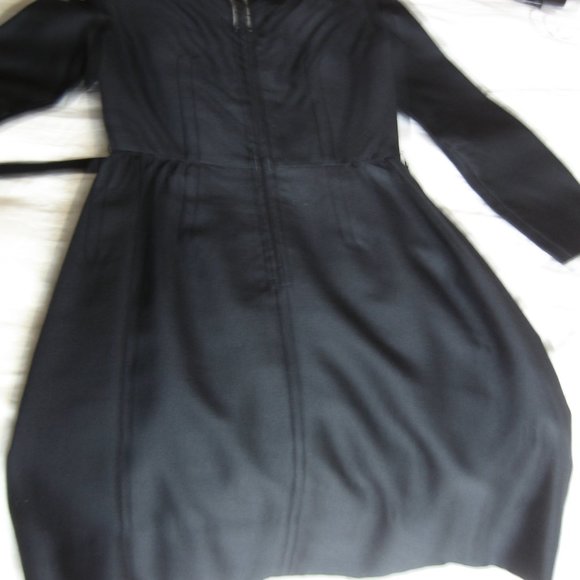 Holidays coming! VINTAGE Tuxedo Dress Size 6 - Picture 7 of 11